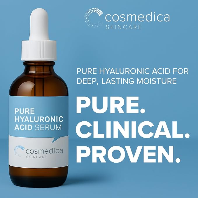 Hyaluronic Acid Serum for Skin 100% Pure Anti Aging Intense Hydration Moisture - Image 2