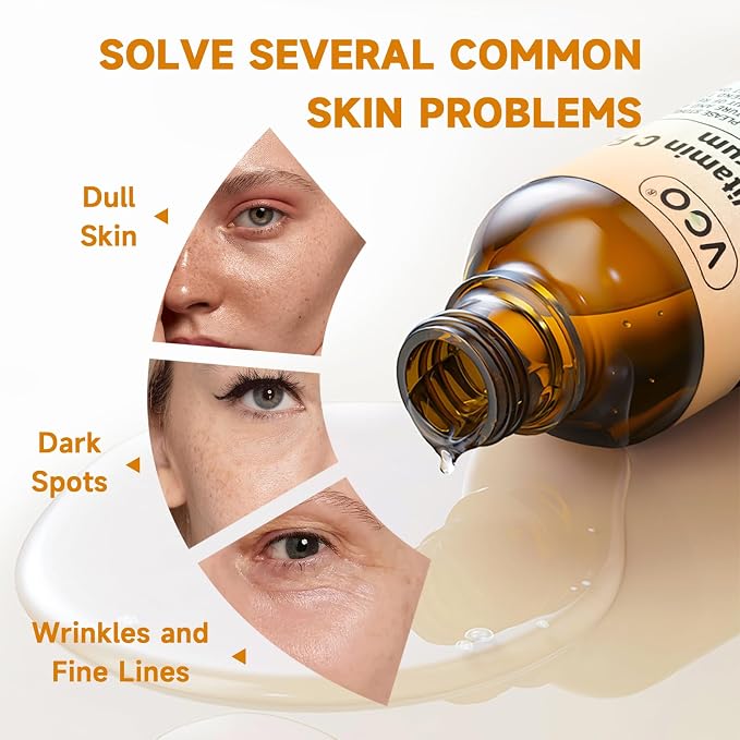 VGO Vitamin C Serum for Face, Vit C Anti Aging Serum - Image 3