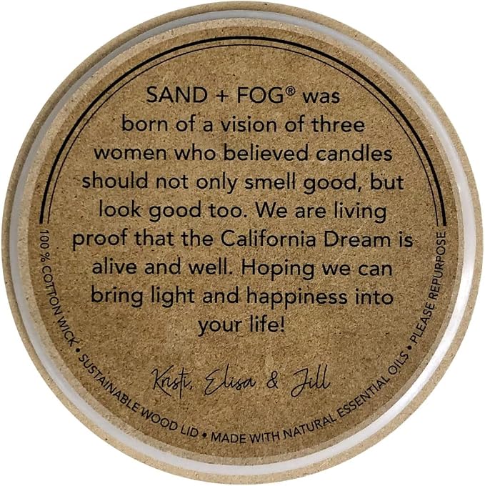 Sand + Fog Scented Candle - Image 4