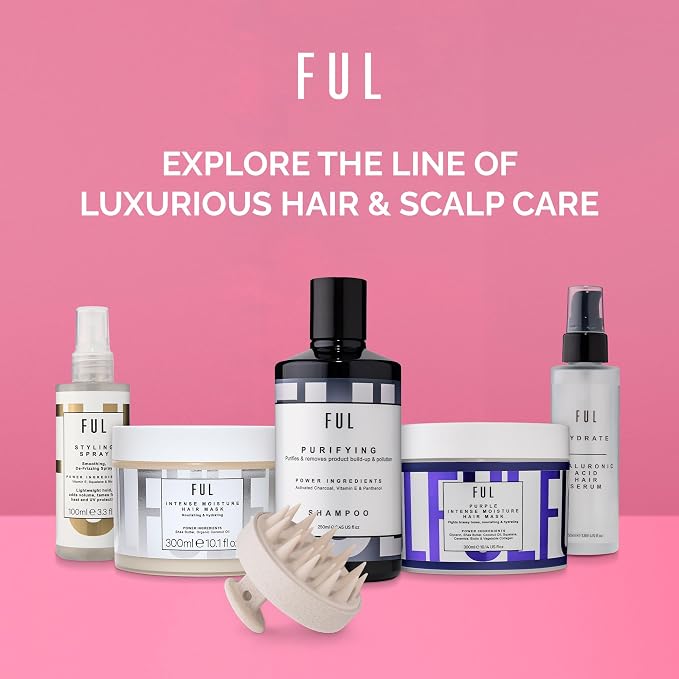 FUL Scalp Massager with Super Soft Silicone Brush - Image 4
