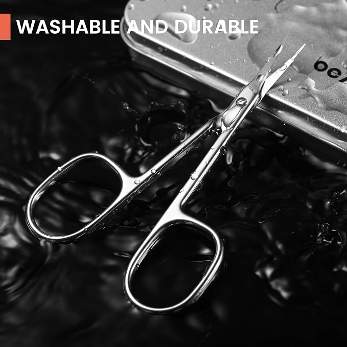 BEZOX Curved Cuticle Scissors - Image 8