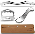 Muscle Scraper Tool Set, Stainless Steel IASTM Kit by GYXCOELEIASTMTOOL