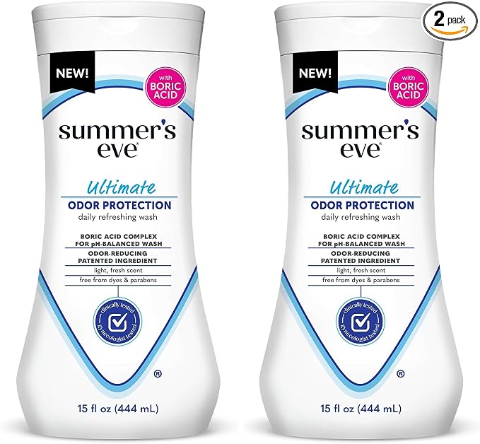 Summer's Eve Ultimate Odor Protection Daily Feminine Wash, pH-Balanced Formula by SummersEve