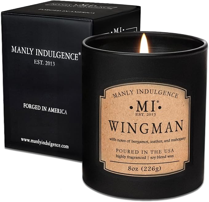 Manly Indulgence Wingman Scented Candles by ManlyIndulgence