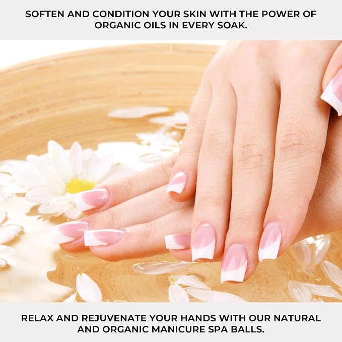 Ginger Lily Farms Botanicals Manicure Spa Balls Ocean, Manicure Soak Balls - Image 6