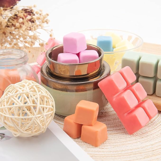 UCC Fall Wax Melts, Premium Plant Based Natural Autumn Soy Scented Melts Cubes - Image 4