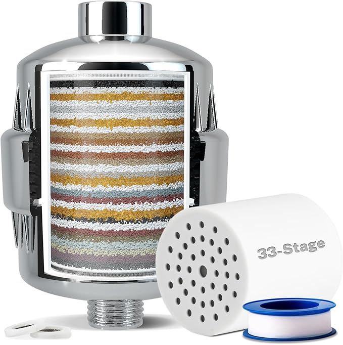 iSpring 33-Stage High Output Universal Shower Filter SF2S by iSpring