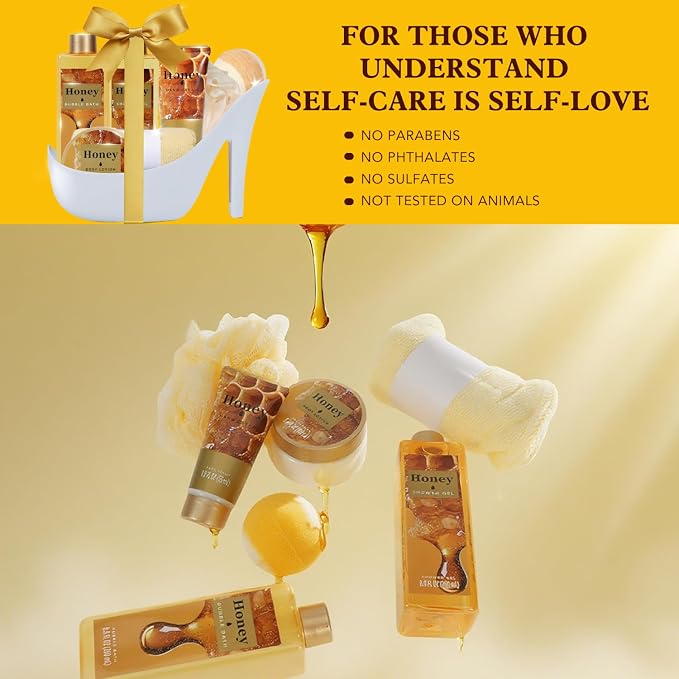 Spa Luxetique Gifts for Women High Heel Gift Set for Women 8pcs Spa Gift for - Image 3