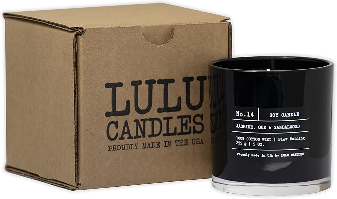 Lulu Candles | Espresso Bean | Luxury Scented Soy Jar Candle | Hand Poured in - Image 6