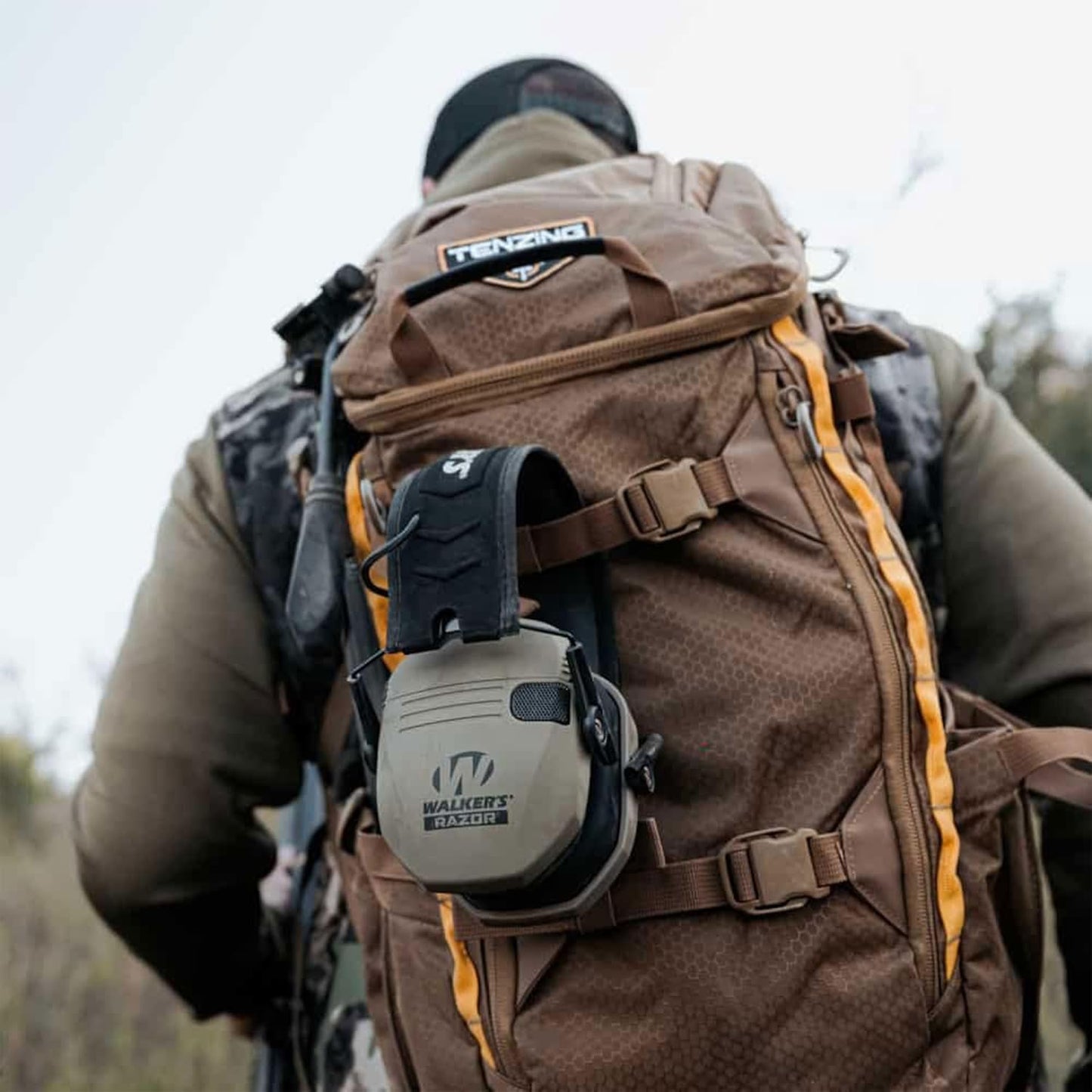 Walker's Razor Slim Ultra Low Profile Compact Design Adjustable Range Shooting Hunting Hearing Protection Electronic Earmuffs