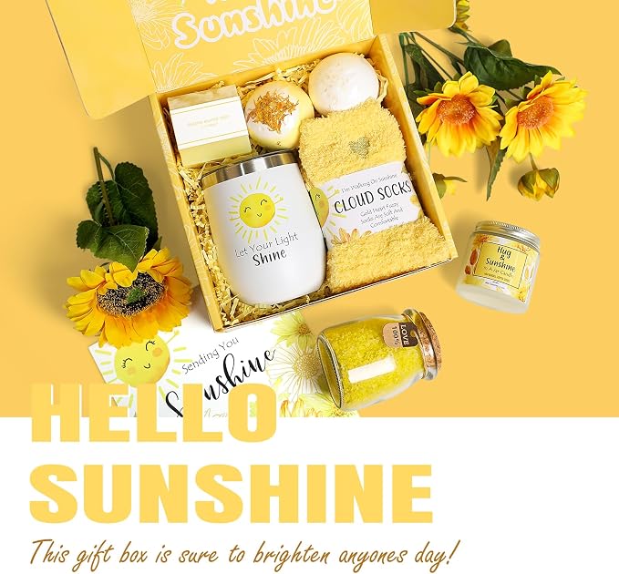 Birthday Gifts for Women, Unique Relaxing Spa Kit Gift Baskets for Women Self - Image 2