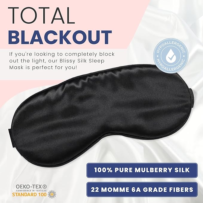 Blissy Silk Sleep Mask - Image 2