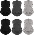 Fuinloth Neck Gaiter, 6 Pack Cooling UV Protection Bandana Face Mask Gator Scarf by fuinloth