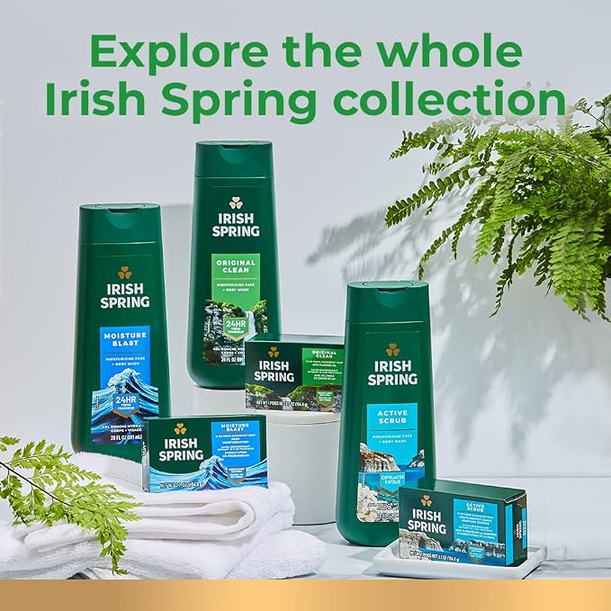 Irish Spring Moisture Blast Body Wash, 30 Oz Pump - Image 15