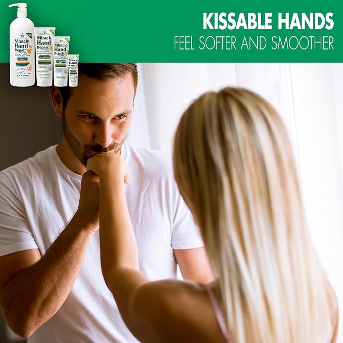 Miracle Hand Repair Cream for Dry Cracked Hands 32 oz Best Healing Hand Cream - Image 7
