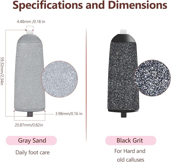9 Pack Pedicures Replacement Heads - Image 3