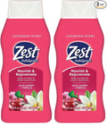 Zest Body Wash - Infused with Wild Cherry and Vanilla - Hydrating Body Soap - by Zest