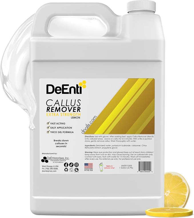 DeEnti Callus Remover for Feet, Extra Strength Foot Callus Remover Gel by DeEnti