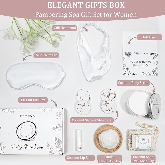 Mothers Day Spa Gifts for Women, Bath and Body Gift Basket Birthday Gifts for - Image 3