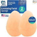 HartFelt 2ct Tear Drop Gentle Face Scrubber by HartFelt