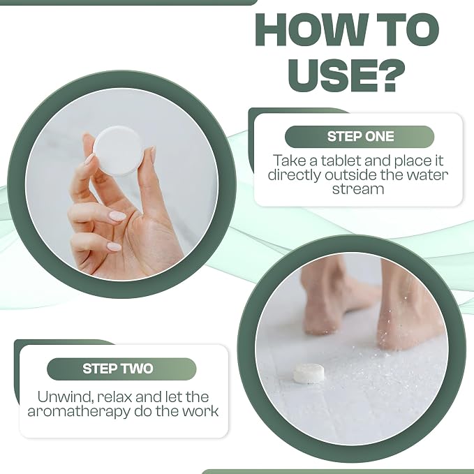 Shower Steamers 10-pk with Essential Oil Aromatherapy to Breathe Clear - Image 7