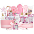 27 Pcs Spa Day Gifts Basket for Women, Camellia & magnolia Bath and Body Gift by SaintRoy