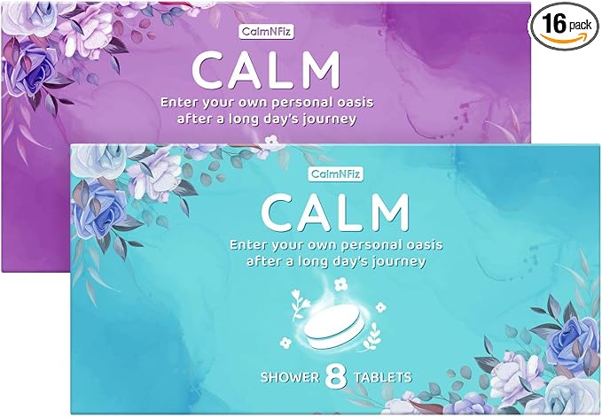 CalmNFiz Shower Steamers 8 Scents by CalmNFiz