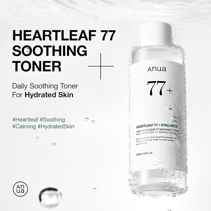 Anua Heartleaf 77 Soothing Toner, Moisturizing & Calming Facial Toner - Image 2