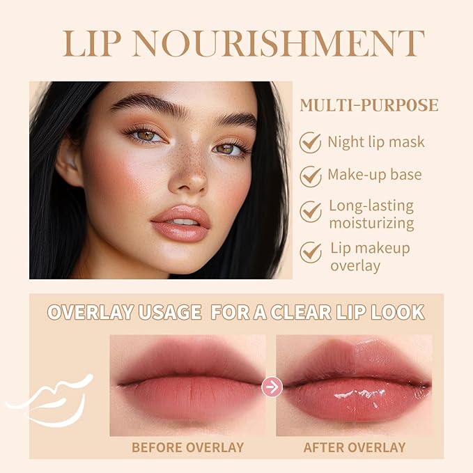 URQT Lip Butter Balm, Nourishing & Softening Lip Care - Image 3