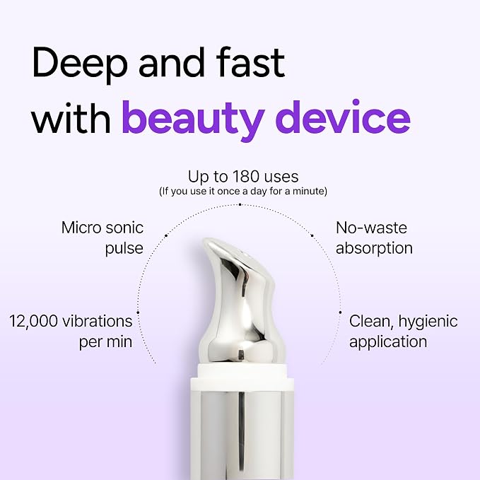 Lifderm Eye Cream with Collagen & Vibrating Device - Image 6