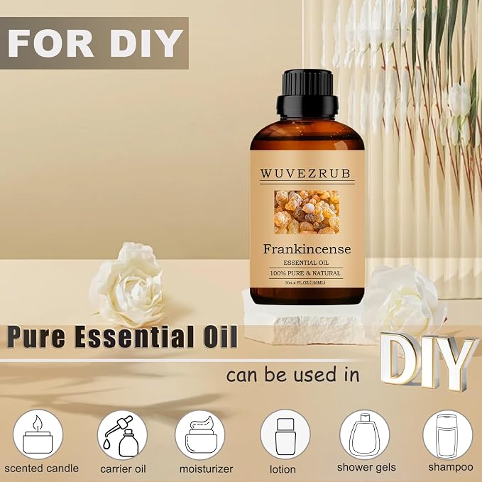 Frankincense Essential Oil, 120ML Pure and Natural - Image 3