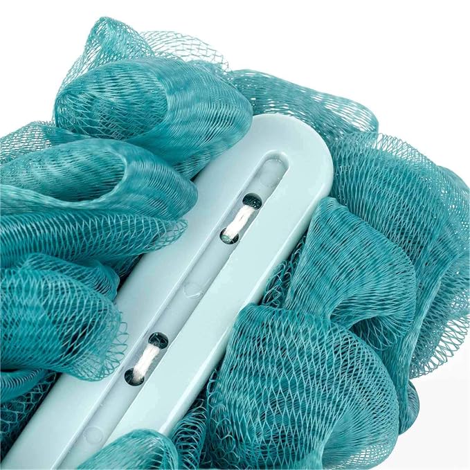 Back Scrubber for Shower, Loofah Long Handle Bath Body Brush, Soft Nylon Mesh - Image 5