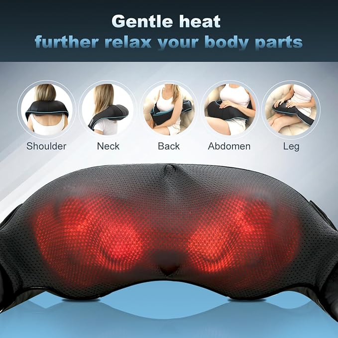 Mo Cuishle Shiatsu Back Shoulder and Neck Massager - Image 4