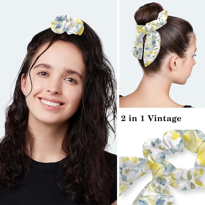 Scrub Cap with Hair Scrunchy, Ponytail Holder Surgical Cap - Image 5