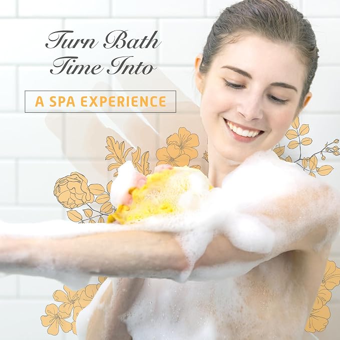 Spongentle Loofah Sponge for Shower and Bathing, Bath Sponge - Image 3