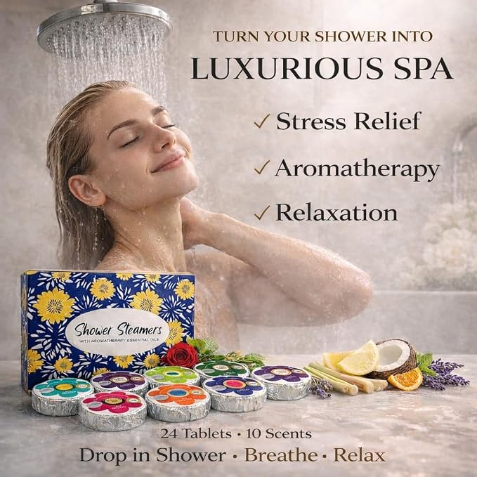 Shower Steamers for Women, Mothers Day Gift for Mom, Bath Bombs for Shower - Image 6