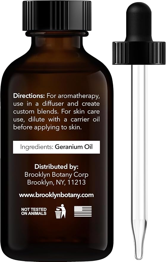 Brooklyn Botany Geranium Essential Oil - Image 3