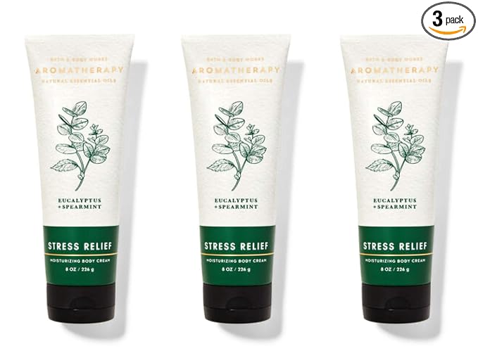 Bath and Body Works Aromatherapy Stress Relief Eucalyptus Spearmint Body Cream by BathBodyWorks