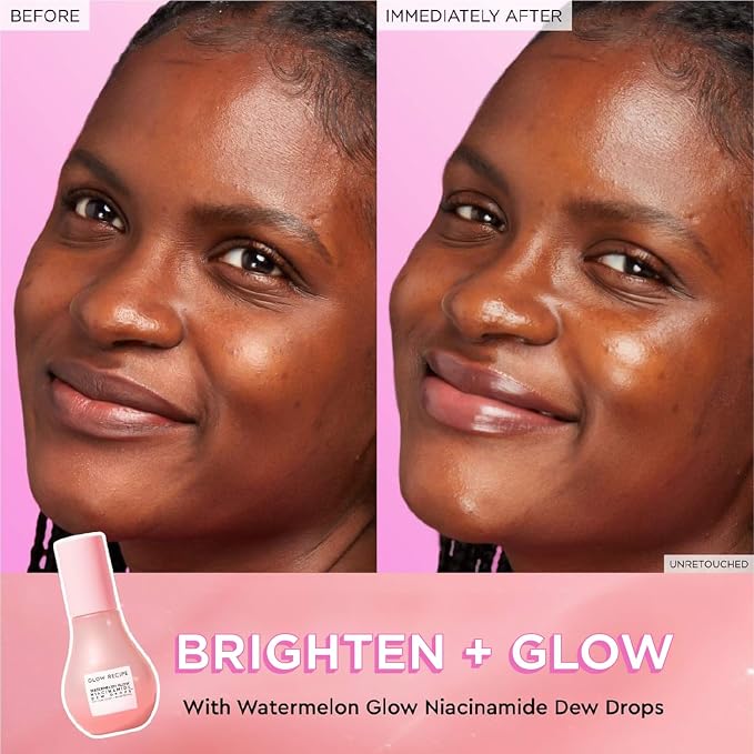 Glow Recipe Watermelon Niacinamide Dew Drops, Travel Size, Korean Niacinamide - Image 3