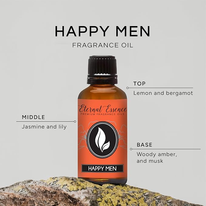 Eternal Essence Oils Happy Men 30ml Premium Fragrance Oil - Image 2