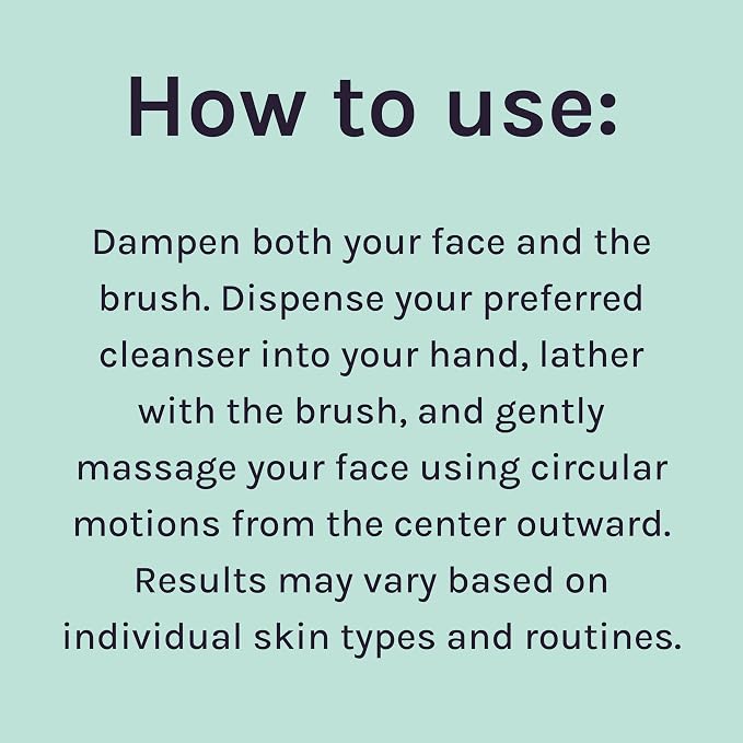 LOLLIPOP Dual-Sided Facial Cleansing Brush | Palm Size Silicone Face Exfoliator - Image 7