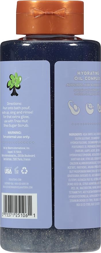 Tree Hut Violet Victory Foaming Gel Wash, Hydrating & Moisturizing Body Wash - Image 2
