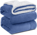 KAWAHOME Sherpa Fleece Throw Blanket by KAWAHOME