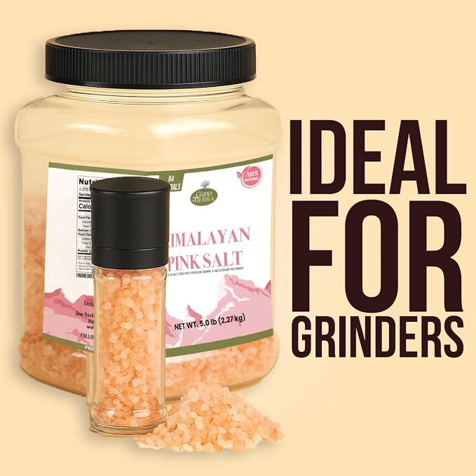 Good Tierra Himalayan Pink Salt in Jar - Image 6