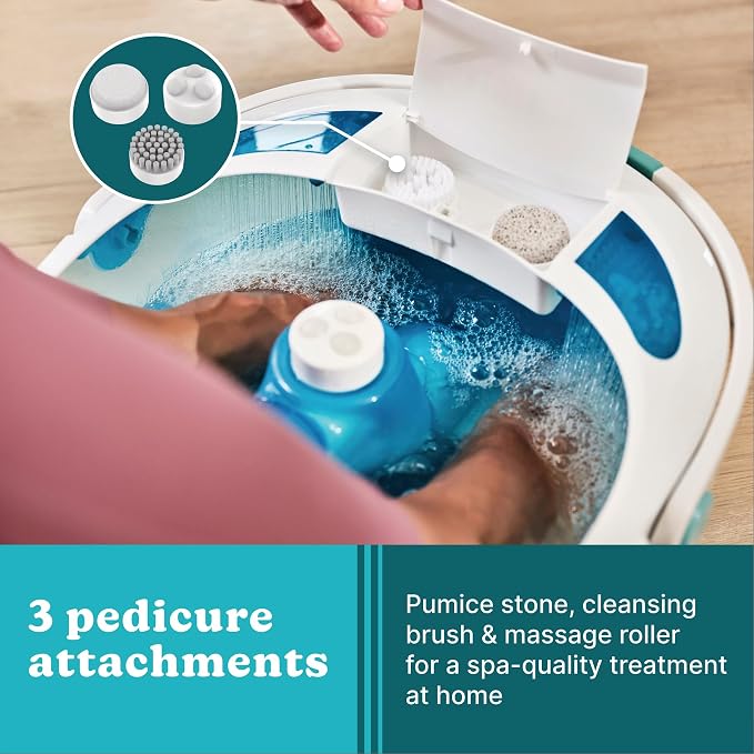 HoMedics Shower Bliss Foot Spa, Shower Massage Water Jets, Pedicure Center - Image 7