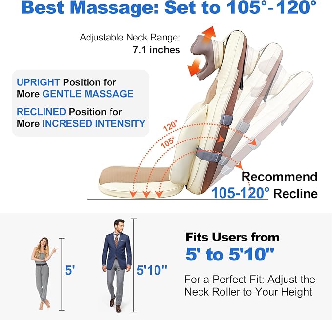 Shiatsu Neck and Back Massage Cushion - Image 6