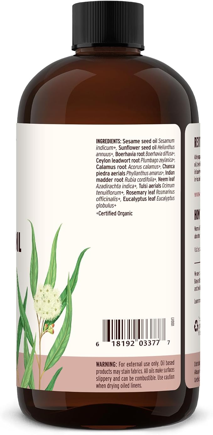 Banyan Botanicals Kapha Massage Oil – Organic Massage Oil - Image 3