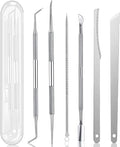 Ingrown Toenail Pedicure Tool Kit 7pcs Nail Manicure Kit Stainless Steel Nail by Geounzay