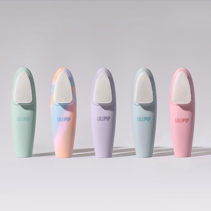 LOLLIPOP Dual-Sided Facial Cleansing Brush | Handle Size Silicone Face - Image 9