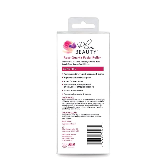 Rose Quartz Facial Roller - Image 8